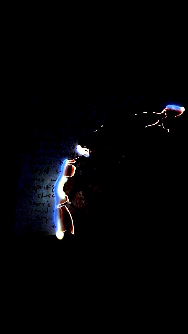 Ashkan Sepahvand, documentation of burning practice, 2021